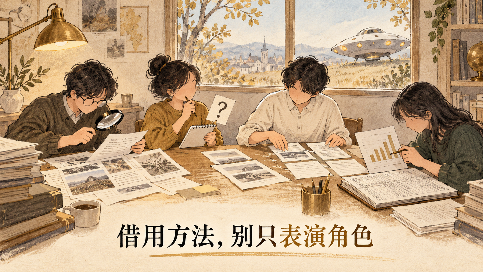 不同方法共同检查材料：借用方法，别只表演角色